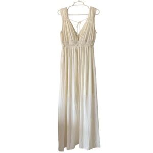 Wishlist Apparel Greek Goddess Dress Size S  Off-white color, NWOT NEW